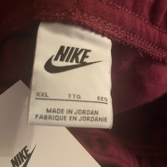 Nike Burgundy Track Pants - Picture 6 of 6